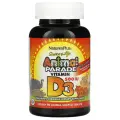 Animal Parade Vitamin D3, 500 МЕ, 250 мл, 199 г, 90 шт., 1 уп., черешня