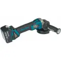 Аккумуляторная угловая шлифовальная машина Makita DGA504RME (DC18RC + 2 BL1840B + кейс)