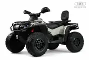 Детский электроквадроцикл RiverToys BRP Can-Am Outlander (Y888YY) с дистанционным управлением, двухместный серый