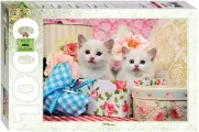 Большой пазл для взрослых Котята, 1000 деталей, паззл 1000 элементов, Step Puzzle