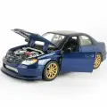 Машинка Subaru Impreza WRX STI 1/24 Welly металлическая модель автомобиля Субару Импреза