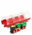 BRIO Паровоз и туннель (3 элемента), 33892