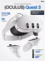 Шлем виртуальной реальности Oculus Quest 3, 512 GB