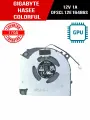 Кулер (вентилятор) GPU 12v 1a DFSCL12E16486S Gigabyte Hasee COLORFUL