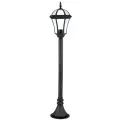 Уличный светильник столб De Fran EL-640PE2 Е27 1*60Вт IP44 черный