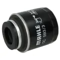 Масляный фильтр MAHLE OC 593/3 76 мм черный