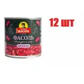 Фасоль красная натуральная Дядя Ваня 400 г 12 шт