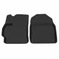 Коврик салонный резиновый (черный) для Toyota Corolla (07-13) (передний ряд сидений) (Борт 4см)