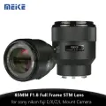 MEKE Meike AF 85 мм F1.8 STM объектив для Sony E Fujifilm X Nikon Z, L-крепление