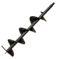 Бур HUTER AG-150, для почвы, длина шнека 800 мм, диаметр 150 мм