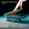 Овощерезка универсальная Magistro Chopper, 8 предметов: насадка 7 шт, контейнер, серая, зелёная