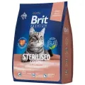 Brit Premium 2кг Sterilized Salmon корм для стерилизованных кошек