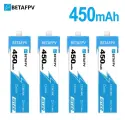 Cetus Pro / X 4 Аккумулятора для BETAFPV 450 mAh батарея на цетус