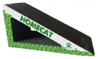 HOMECAT 53х24х24 см когтеточка треугольник большой с кошачей мятой гофрокартон