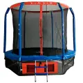 Каркасный батут DfC Jump Basket 12FT-JBSK-B 366х366х265 см , красный/синий