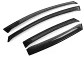 Дефлектор окон (накладной скотч 3М) 4 шт. для NISSAN QASHQAI I (J10) 2006-2013 кроссовер / Ниссан Кашкай