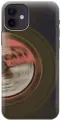 Силиконовый чехол на Apple iPhone 12 / 12 Pro / Эпл Айфон 12 / 12 Про с рисунком Грампластинка