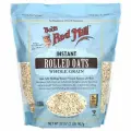 Bob's Red Mill, Овес, цельное зерно, овсяные хлопья быстрого приготовления (геркулес), 907 г