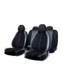 Чехлы на сиденья CarFashion Bravo чёрно-серые