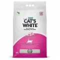 Cat's White Baby Powder комкующийся наполнитель с ароматом детской присыпки для кошачьего туалета (10л) Без характеристики