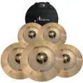 AISEN B20 HYBRID CYMBAL PACK набор тарелок (14,16,18,20) + чехол для тарелок