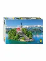 Большой классический пазл Озеро Блед, Словения, развивающая логическая игра-головоломка для взрослых и детей, паззл из 1000 элементов