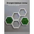 Декоративное панно из сот, 5 шт