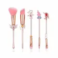 Набор кистей для макияжа №4 5шт FS Сейлор Мун в чехле металл