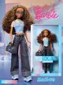 Маттел Mattel Barbie Signature My Scene Madison Doll HYC18 / Модная Шарнирная Кукла Барби Одета В Джинсовый Наряд
