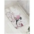 Коврик для ванной комнаты и туалета противоскользящий Задумчивая фея 52х77 см, JoyArty