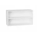 Каркас верхнего горизонтального кухонного шкафа ВГ809, ширина 80 см, высота 46 см, белый