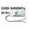 30 Вт 3200-3400МГц 3.2-3.4ГГц Усиливатель мощности радиочастоты, модуль усиления сигнала модуль источник сигнала сweep