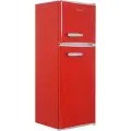 Холодильник ARDFRR120, с верхней морозильной камерой, красный