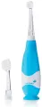 Щетка зубная электрическая звуковая Brush-Baby BabySonic Blue, от 0 до 3 лет (BRB051/157/159), голубая