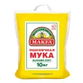 Мука Макфа Пшеничная высший сорт, полипропиленовый мешок, 10 кг