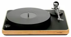 Виниловый проигрыватель Clearaudio Concept MM чёрный c натуральным деревом