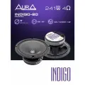 Колонки автомобильные эстрадная акустика AurA INDIGO-80/ диаметр 20 см, 241 Вт, 4 Ом