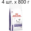 Сухой корм для стерилизованных собак Royal Canin Neutered Adult Small Dog, при избыточном весе, 4 шт. х 800 г (для мелких пород)