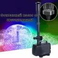Фонтанный насос с насадками и подсветкой Y-LED-7800FP 75 Вт