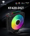 Кулер для процессора Jungle Leopard KF420-DGT Чёрный, с индикатором температуры