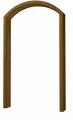 Арка Оксфорд малый декор орех
