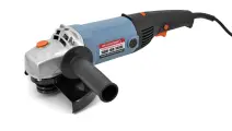 Болгарка (УШМ) Электроприбор МШУ-180/1800Е, 1800Вт, 8000 об/мин, трёхпозиционная рукоятка, синяя