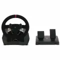 Руль Artplays Vibro Racing V-1200, виброотдача, 11 кнопок, подключение к многим платформам