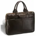 Сумка BRIALDI, фактура гладкая, коричневый