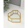 Шкатулка для украшений (колец, колье, серёг) «Сердце», стекло, 12×12×4 см