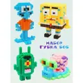 Конструктор 3D из миниблоков Губка боб набор