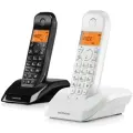 Motorola DECT S1202 черный/белый