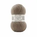 Пряжа Суперлана ТИГ Alize (Superlana Tig) упаковка 5 мотков 100 гр. 570 м. 25% шерсть 75% акрил цвет 991 норка