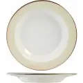 Тарелка Steelite Чино для пасты 300х300х65мм, фарфор, белый-бежевый