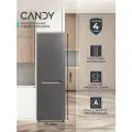 Candy Холодильник No Frost Plus+ CCRN 6180S, Холодильники двухкамерный no frost Общий объём 333л, Класс А